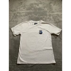 Stussy x Born Raised 8 Ball Tee White Size M Skater Y2K
